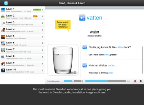 Screenshot 3 - Learn Swedish - WordPower 